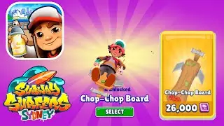 SUBWAY SURFERS SYDNEY 2024 : UNLOCKING CHOP-CHOP BOARD