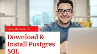 PostgreSql Download And Install For Windows 10 | Download PgAdmin