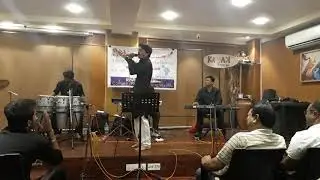Krishna singing talent club combo song present by jitendra Sharma