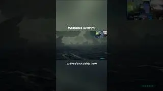 Invisible ship? #seaofthieves #glitch