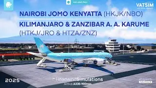 🔴 Microsoft Flight Simulator: High Peaks - Mount Kilimanjaro Trip | VATSIM Livestream 🔴