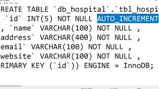 How to Create Table in SQL Database   With Column Datatypes - 2