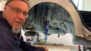 Let’s Fix The Volkswagen Part 11:  Shock Extensions and Fuel Tank Vent Line Repair
