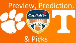 Orange Bowl Preview #6 Tennessee vs. #7 Clemson #tennessee #clemsontigers #collegefootball