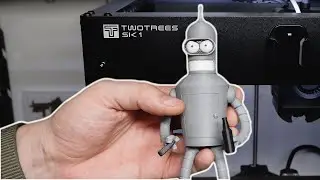 SK1 - VERY FAST 3D PRINTER from TWO TREES: unpacking, first launch, 3d printing examples