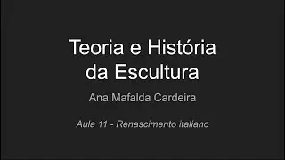 Escultura do Renascimento italiano