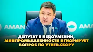 Депутат в недоумении, Минпромышленности игнорирует вопрос по утильсбору