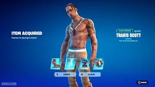 How To Get Travis Scott Skin In Fortnite! (Unlock Travis Scott Skin) New Travis Scott Style!