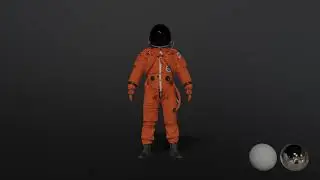 Turntable ACES Space Suit