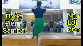 Bước đếm samba đồng diễn Như lời đồn / Na linedance
