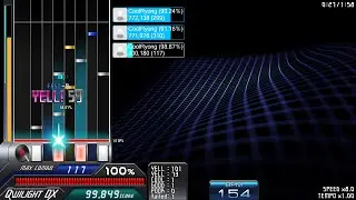 [BMS player] Qwilight - CR's DX skin