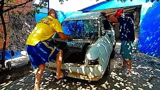 Ваз 2110 разрушен! Что происходит, когда ВЫ РАЗРЕЗАЕТЕ машину? What Happens When You CUT UP a Car?