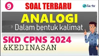 SOAL CPNS 2024 & KEDINASAN - TIU NUMERIK ANALOGI #cpns
