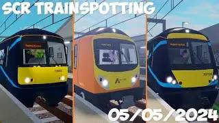 Trains At Airport Parkway 05/05/2024 - SCR Trainspotting - Roblox Stepford County Railway