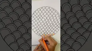 Easy zentangle idea✨ 