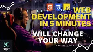 Web Development Tutorial in 5 minutes | Will help you for sure | Do Watch