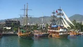 ТУРЦИЯ, АЛАНИЯ, МОРСКАЯ ПРОГУЛКА НА ПИРАТСКОМ КОРАБЛЕ
