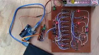 BCD to 7-Segment Decoder PAL and Arduino UNO.