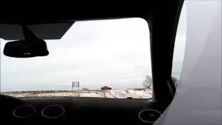 Плохая колея. На фокусе-покусе по снегу.