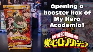 My Hero Academia TCG Korean Booster Box Opening