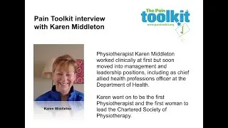 Pain Toolkit interview with Karen Middleton