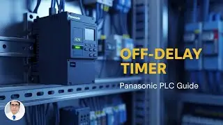 how can use (OFF DELAY) Timer in Panasonic Plc