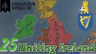 Crusader Kings 3: Uniting Ireland:  Fighting in Burgundy and murdering our brother