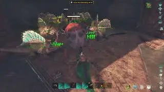 (ASA The Center) SOLO boss Fight on ALPHA with Spinos | ARK Survival Ascended