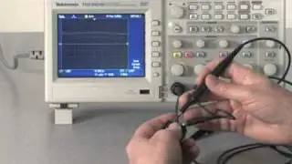 Tektronix Oscilloscope Used for Voltage Measurement - by Dave P.