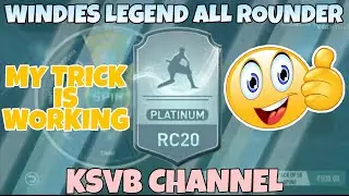 GOT A AMAZING PLATINUM PLAYER😍🤩🤩 WINIDES LEGEND | RC20 LUCKY SPIN IN 30 MINUTES| |BRUTE ALL ROUNDER|