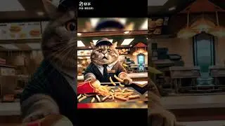 cat is very Hungry #vairalshort #like #cat #cute
