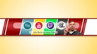 YouTube Kanal Banner mit Photoshop erstellen für Anfänger | Tutorial | Ocomic