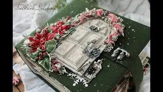 Альбом зимний скрапбукинг