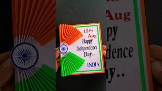🇮🇳 15 August Craft With Paper 🇮🇳 || Jai Hind #shorts #trending #viral