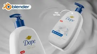 How to Create Handwash Bottle in Blender (Tutorial)