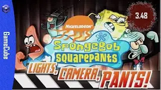 SpongeBob SquarePants: Lights, Camera, Pants! 2005 GameCube
