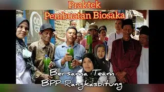 Praktek Pembuatan Biosaka Poktan Tirta Mulya