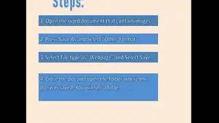 How to copy pictures from MS Word document ?