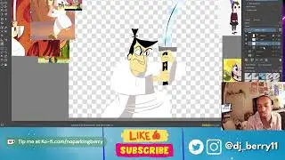 Finishing up Samurai Jack | ART STREAM (2)