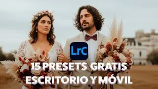 Presets Lightroom Gratis -  Pack de 15 Estilos Creamy Boho para Escritorio y Móvil