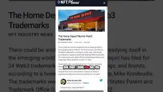 Home Depot In The Metaverse!!!