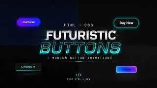 Modern Button Animations with HTML & CSS