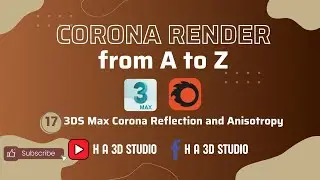 17 3DS Max Corona Reflection and Anisotropy
