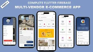 Best Flutter & Firebase Multi-Vendor E-Commerce App | Project Overview & Features | Part-1 | 2025