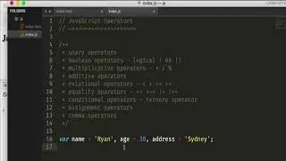 Javascript Tutorial Part #020 Comma operators# PROACTIVE Tutorial