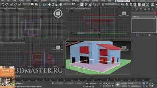 Урок 3ds Max: Архитектурные объекты Wall (Стены)