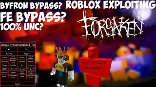Roblox Exploiting In Forsaken (FE BYPASS) (SERVER DESTROYED!)