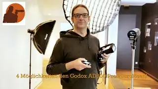 4 (und sogar mehr) Möglichkeiten zum Auslösen des Godox AD300 Pro