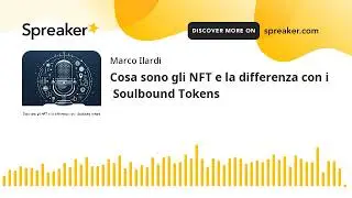 Cosa sono gli #nft  e differenza con i #soulbound #tokens