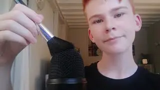 ASMR ~ Mic Brushing & Gum Chewing